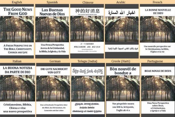 Good News in ten languages.